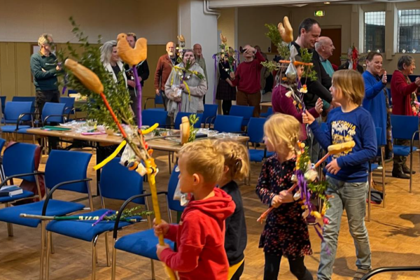 Viering Palmpasen met ds. Jaap Marinus