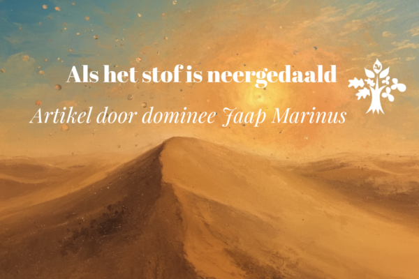 Als het stof is neergedaald